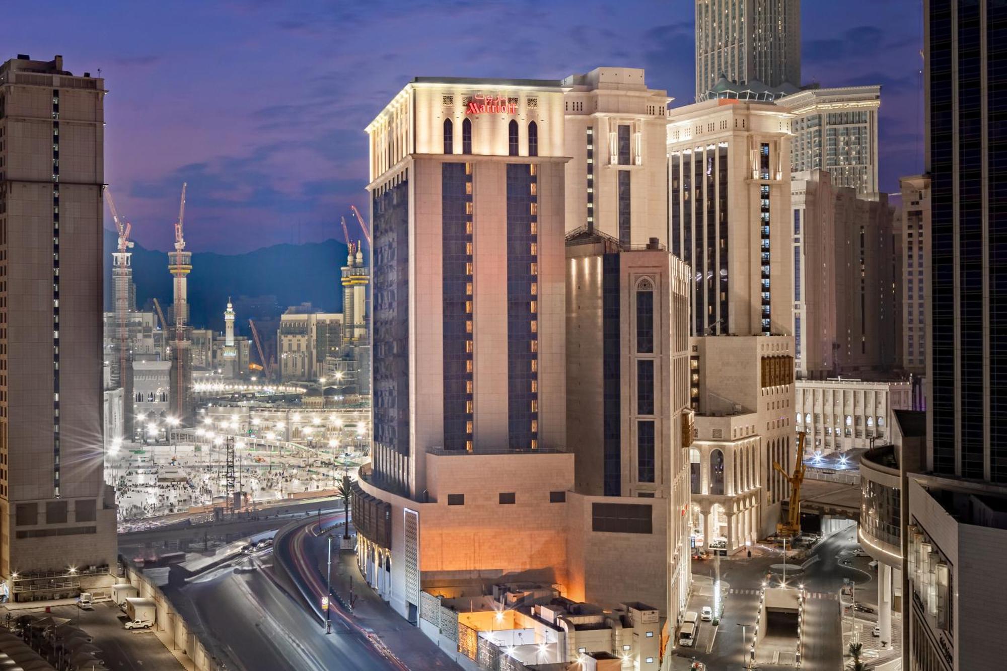 Jabal Omar Marriott Hotel Makkah Mecca Екстер'єр фото The hotel in 2013