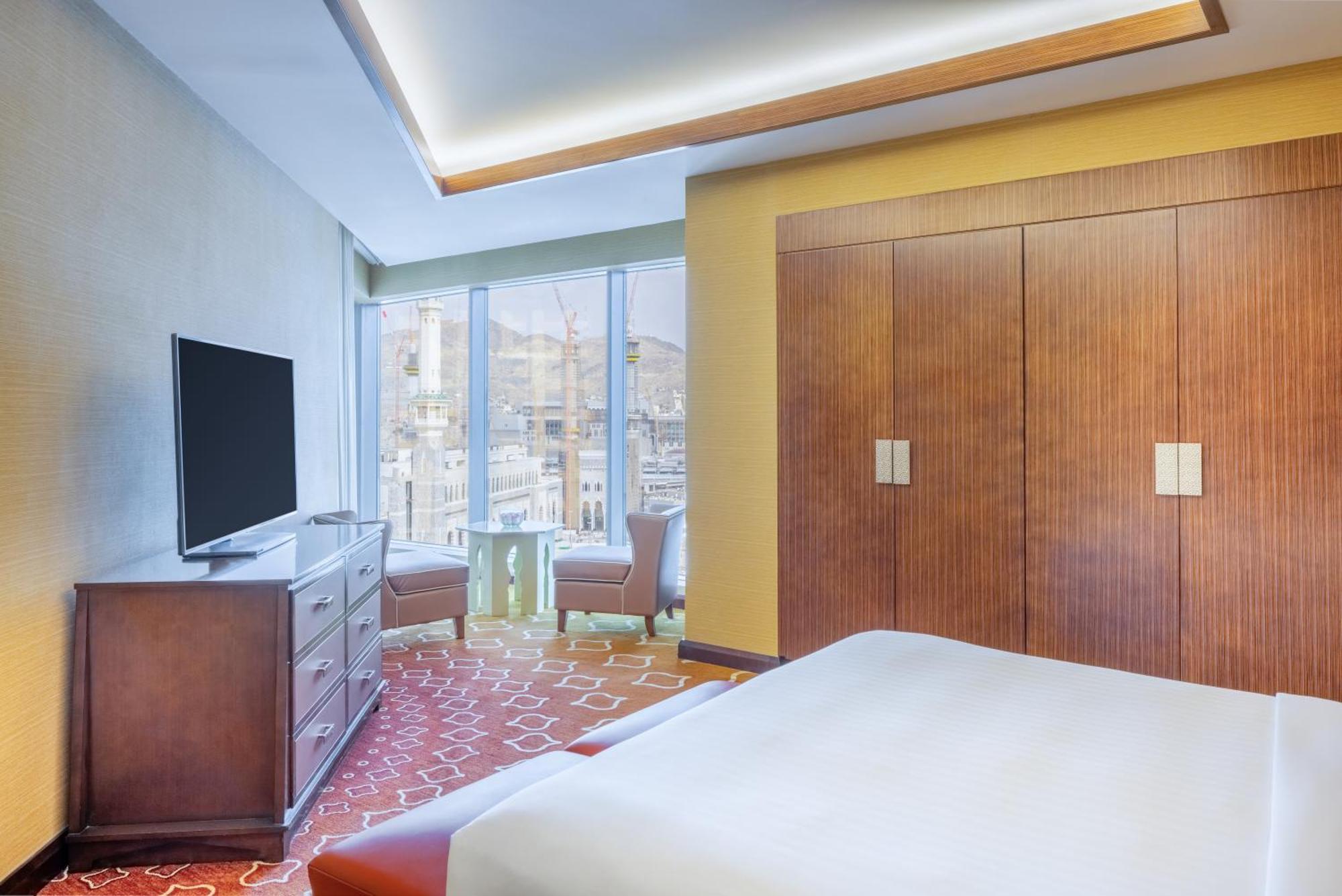 Jabal Omar Marriott Hotel Makkah Mecca Екстер'єр фото A bedroom at the hotel